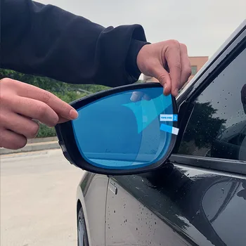 Automobilio galinio vaizdo veidrodėlis Antifog Anti Rain Film Vandeniui atspari apsauginė plėvelė Volkswagen VW Jetta MK7 2021 2020 2019