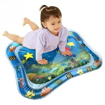 66 x 50cm Naujas kūdikis Ankstyvasis ugdymas Pripučiamas pateptas kilimėlis PVC vandens pagalvėlės žaislų pagalvėlė Prostrate Ocean serija vaikų dovanai