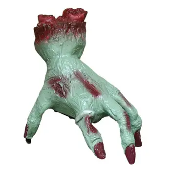Helovino rankų atrama Automatinis nuskaitymas Baisiai judanti ranka tikroviškai aktyvuotos negyvos kūno dalys baro vaiduoklių festivalio maskaradui