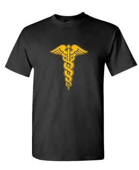 CADUCEUS - medicinos emt ems gydytojas slaugytojas - Unisex medvilniniai marškinėliai