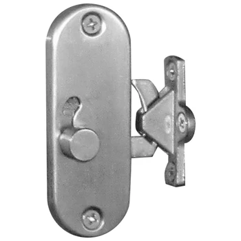 1 gabalas stumdomų durų užraktas 90 laipsnių kampu judančios durys stačiu kampu sagtis privatumo užraktas sidabras