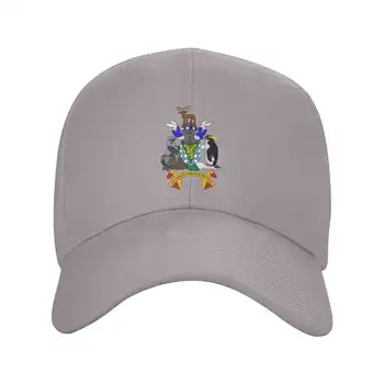 Pietų Džordžija ir Pietų Sandvičo salos Aukščiausios kokybės logotipas Džinsinė kepurė Beisbolo kepuraitė Megzta kepurė