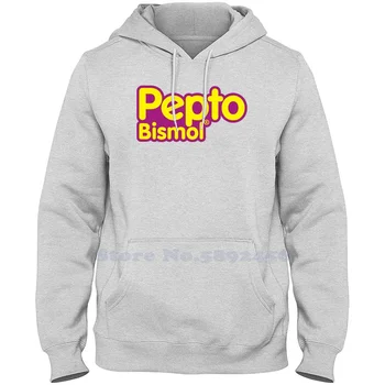 Pepto-Bismo Laisvalaikio drabužių džemperis 100% medvilninis grafinis džemperis su gobtuvu