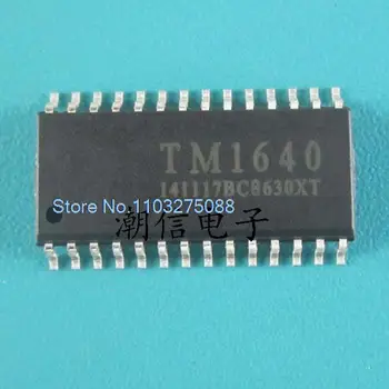 (10PCS/LOT) TM1640 SOP-28 LEDIC Naujos originalios atsargos