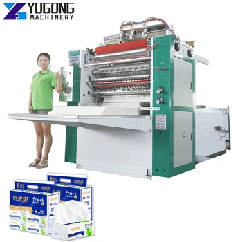 YG visiškai automatinės ir pusiau automatinės gamybos linijos veido audinių popieriaus mašina