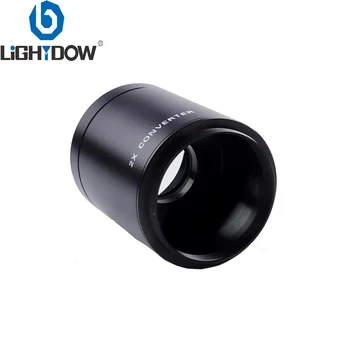 Lightdow 2x telekonverterio didinimo objektyvas, skirtas T laikikliui 420-800 500 800 900 650-1300mm teleobjektyvas
