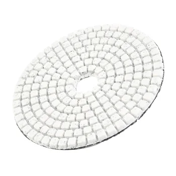 Diamond Polishing Pad Statybinis betonas Stiklo marmuro medžiagos RPM 1PCS Šlapias / sausas 30-10000grit 4 colių anding pagalvėlės