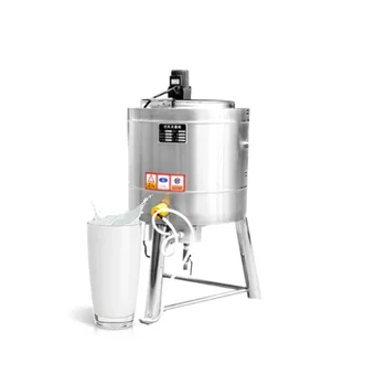 pramoninis pasterizatorius pienui 50 litrų pieno pasterizavimo mašina nerūdijančio plieno pasterizavimas su maža kaina
