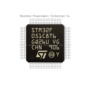 STM STM32 STM32F STM32F051 C8T6 STM32F051C8T6 Sandėlyje 100% originalus naujas LQFP-48 mikrovaldiklis (MCU/MPU/SOC) CPU
