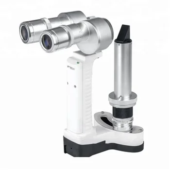 TOP Kokybiškas optinis ir oftalmologinis nešiojamasis Slitlamp mikroskopas BL-5000 ligoninei ir klinikai