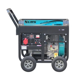 hiearns CE sertifikato patentas 7.5/8KW 7500/8000 vatų atviro rėmo nešiojamasis generatorius