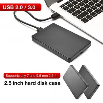USB 3.0/2.0 HDD dėklas 5Gbps 2.5inch SATA išorinis uždarymas HDD kietojo disko dėklas PC HDD korpusas внешний жесткий диск