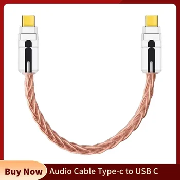 USB C kabelio garso kabelių dekodavimas OTG Type-C Cabo adapteris Ausinių stiprintuvas Garso plokštės keitiklis Buitinės elektronikos duomenų laidas