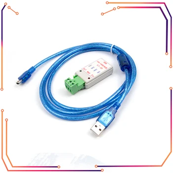 USB-CAN analizatorius palaiko 2.0 A ir 2.0B keitiklio adapterį + USB kabelį