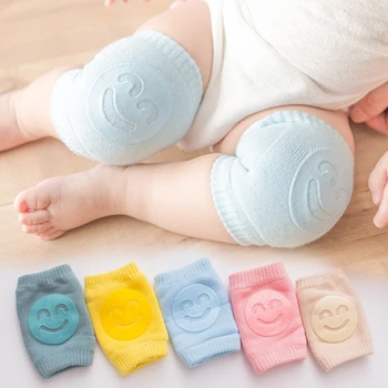 1 Pora Baby Crawling Anti-Slip Kneepads Infants Safety Elbow Cushion Toddlers Leg Warmer Knee Support Protector