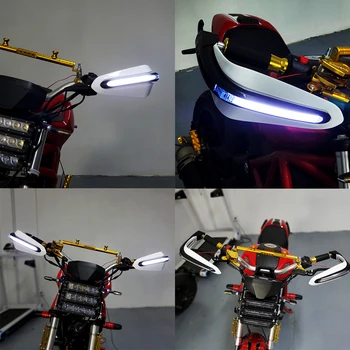 Motociklų rankų apsaugos žibintai LED rankų apsaugos įranga Motokroso priedai KTM 1190 Adventuer 1190 Sc8R 125 Exc 125Sx