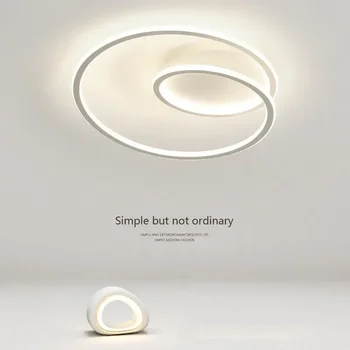 Modernus LED paprastas lubinis šviestuvas praėjimas Šviestuvas svetainei Valgomasis Studijų miegamasis Namų dekoravimas Vidaus šviestuvas Blizgesys