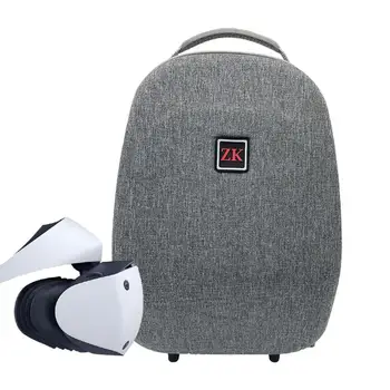 Dvigubi užtrauktukai Nešiojamas užtrauktukas Maišelis Didelės talpos apsauginis dangtelis Laikymo krepšys Nešiojimo dėklas, skirtas PlayStations VR2 VR ausinėms