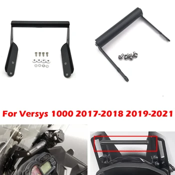 Motociklų navigacinis laikiklis GPS telefono laikiklis Svirtys Priedai Kawasaki VERSYS1000 Versys 1000 2017 2018 2019 2020 2021