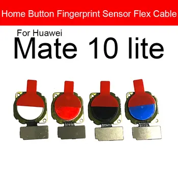 Home Button Flex juostelės kabelis, skirtas Huawei Mate 10 Lite Maimang 6 Nova 2i Home Button Flex Cable Fingerprint Touch Sensor Repair
