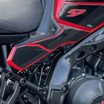 Motociklų priedai Dervos įbrėžimams atsparus 3D lipdukas Grindų apsaugos lipdukai Yamaha TRACER 9 2022 202