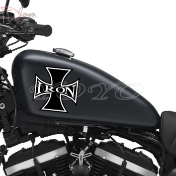 Cross Decal Fixing Lipdukai Degalų bako lipdukai Vinilo lipdukas Harley Sportster XL883N IRON