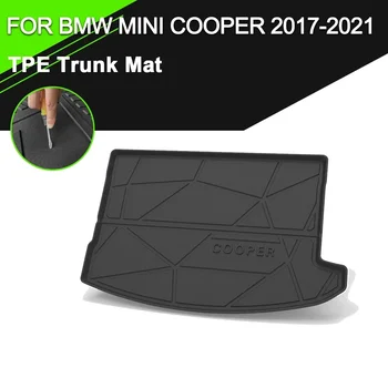 skirta BMW MINI COOPER 2017-2021 m. automobilio galinio bagažinės dangtelio kilimėlis TPE vandeniui atsparūs neslystantys guminiai krovinių įdėklų priedai