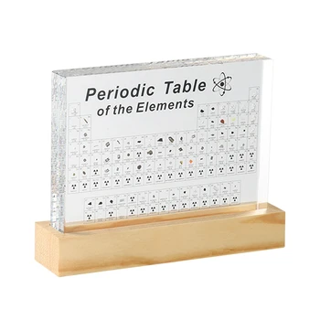 periodinė lentelė su realiais elementais viduje, realių elementų periodinė lentelė, tabla periodica con elementos reales su baze