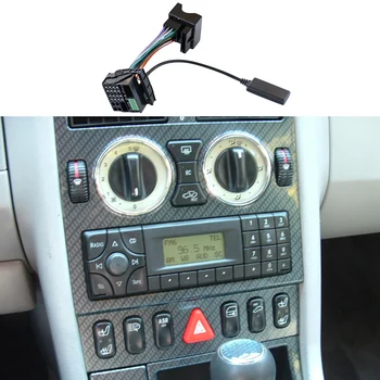 Car Audio Bluetooth 5.0 imtuvas Aux adapteris Benz CLC SLK SL 2008 Comand NTG 2.5 radijo modulis Bluetooth aux kabelis