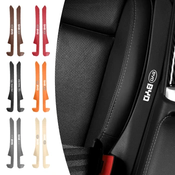 Automobilinės sėdynės tarpo užpildas Odinis minkštas šoninis siūlės kištukas Kia Rio Ceed Sportage Cerato Soul Sorento K2 K5 Flip Accessories+