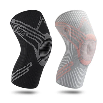 Knee Warmer Sport High Stretch Knee Pads su Patella Gel Pad & Šoniniai stabilizatoriai