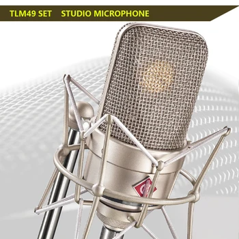 TLM 49 Komplektas STUDIO MICROPHONE kardioidinis raštas vokalistams, įvairūs instrumentai, vintažinė šiluma šiuolaikiniams vartotojams