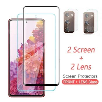 Apsauginis stiklas įjungtas Samsung Galaxy S20 FE apsauginiam stiklui S 20 FE fotoaparato apsaugai, skirtai Samsung S20FE grūdinto ekrano plėvelei