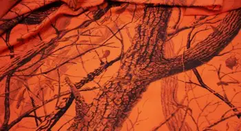 1.5M plotis Apelsinų medis Bioninis kamufliažinis audinys Poliesteris Medvilninis Twill audinys Karinių drabužių fotografija Foninė medžiaga