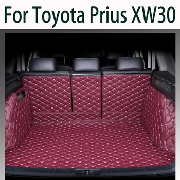 Automobiliniai bagažinės kilimėliai Toyota Prius XW30 2010 2011 2012 2013 2014 2015 Neperšlampami specialūs automobilio bagažinės kilimėliai Automobilių aksesuarai Interjeras