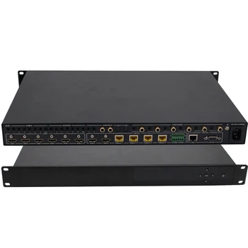 HDMI 2.0 matricos perjungiklio plėstuvo rinkinys 4K POC UHD IR IP valdymas