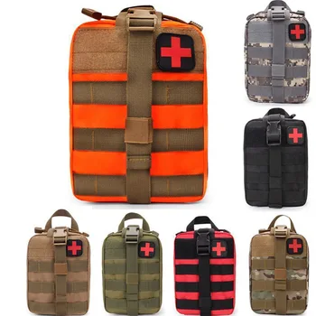 Taktinis juosmens krepšys Nešiojami kariniai pirmosios pagalbos rinkiniai Išgyvenimas lauke Molle maišelis Laipiojimas Kempingas Medžioklė Medicinos pagalbos krepšys