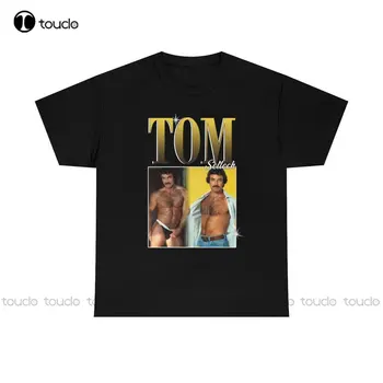 Tom Selleck marškiniai Automobiliniai marškinėliai Custom Aldult Teen Unisex Digital Printing Tee Shirts Funny Art Streetwear Cartoon Tee Custom Gift