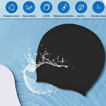 Plaukimo kepurė Naudinga Patogu Be apribojimų Lengva nusiimti Maudymosi kepurė plaukimui Plaukimo kepurė Plaukimo kepurė