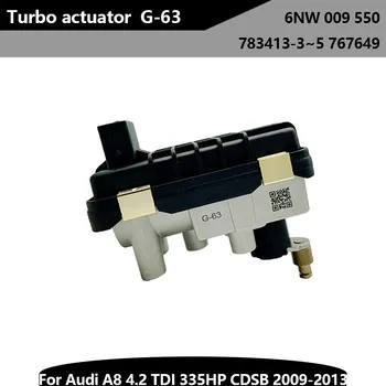 Naujas 6NW009550 767649 Turbo turbokompresorius Electronic Actuat G63 skirta Audi A8 4.2 TDI 335HP CDSB 2009-2013