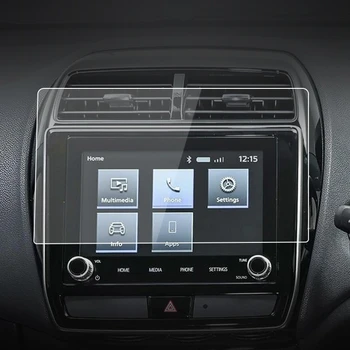 Automobilio GPS ekranas grūdinto stiklo ekrano apsauginė plėvelė 10.1 colio Mitsubishi 2019-2022 metai ASX prietaisų skydelio navigacijos membrana