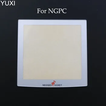 YUXI 1vnt/lot Sidabrinis plastikinis pakaitalas NeoGeo kišeniniam LCD apsauginiam ekrano objektyvui, skirtam NGP Neo Geo kišeninio objektyvo apsaugai