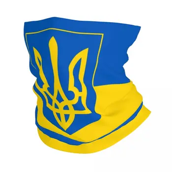 Ukrainos vėliava Bandana kaklo gaiteris slidinėjimo dviračiams vyrai moterys apvynioti šaliką Patriotinė Balaklava šiltesnė
