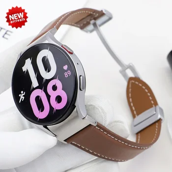 No Gaps odinis dirželis, skirtas Samsuang Galaxy Watch 6/5/4 40mm 44mm 20 22mm Quick Fit Band, skirtas Galaxy Watch 6 4 classic 43 47mm