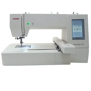 VASAROS IŠPARDAVIMŲ NUOLAIDA Pirkite užtikrintai Nauja originali veikla Janome Memory Craft 400E siuvinėjimo mašina su išskirtine