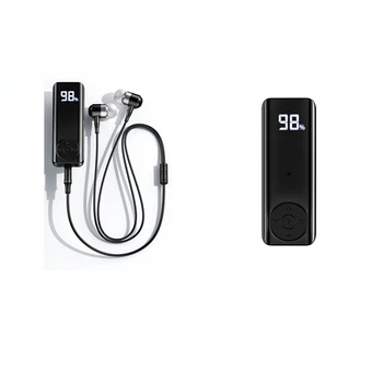 Bluetooth 5.3 imtuvas 3.5 mm AUX adapteris automobilinėms ausinėms Garsiakalbis Muzika Belaidis garso imtuvas
