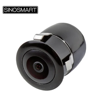 SINOSMART Universal Hidden Front/Rear View Reverse Backup Parking Camera, sumontuota buferyje 18.5mm aliuminio lydinys