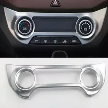 BJMYCYY Centrinės konsolės skydelio lipdukai Blizgučių rėmo vidaus apdaila Hyundai Creta IX25 2016 automobilių aksesuarai Automobilių stilius