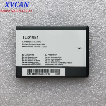 Aukštos kokybės NAUJA TLI019B1 TLi019B2 1900mAh baterija ALCATEL vienu prisilietimu POP C7 OT-7041 7041D dviguba CAB1900003C2