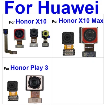 Priekinis galinės kameros lankstus kabelis, skirtas Huawei Honor Play 3 x10 x10max pagrindinė galinė priekinė kamera Flex juostelės perpalcemento dalys